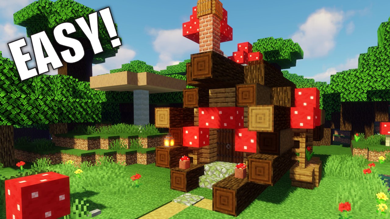 How to Build a Fairy House in Minecraft: Video with Building Guide