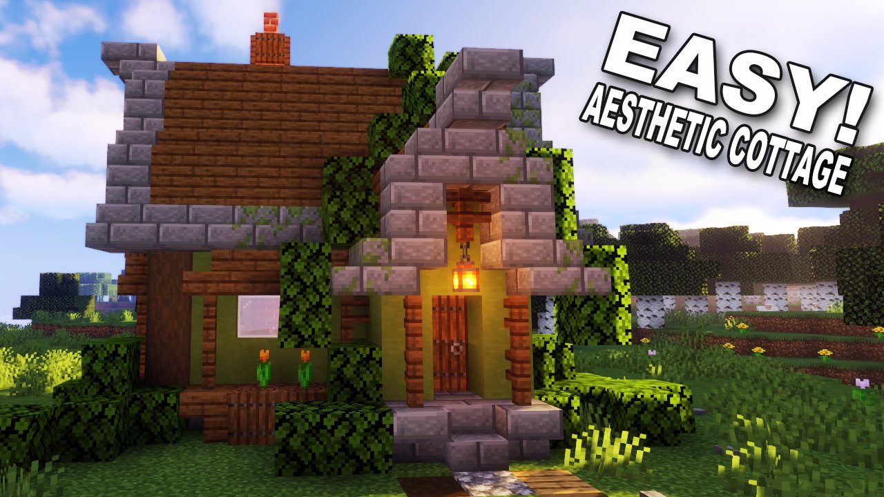Aesthetic Cottage: Building Tutorial