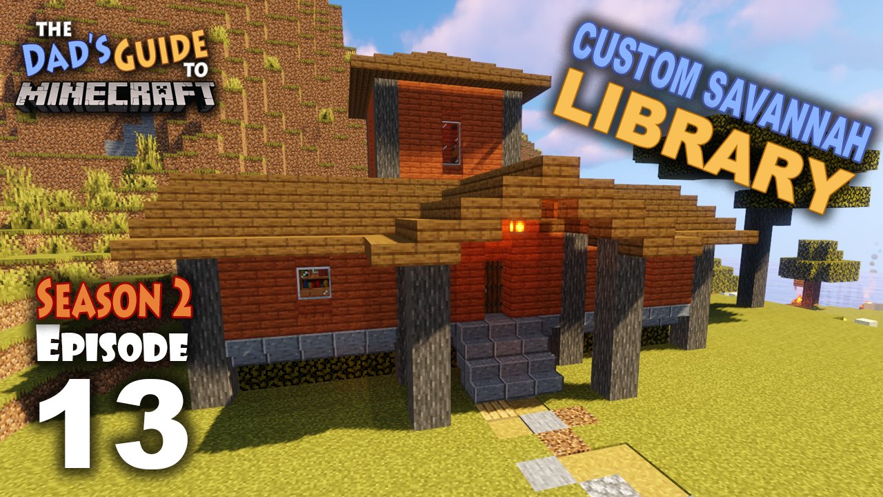 How To Build A Custom Savannah Library and Enchanting Room: Building Guide